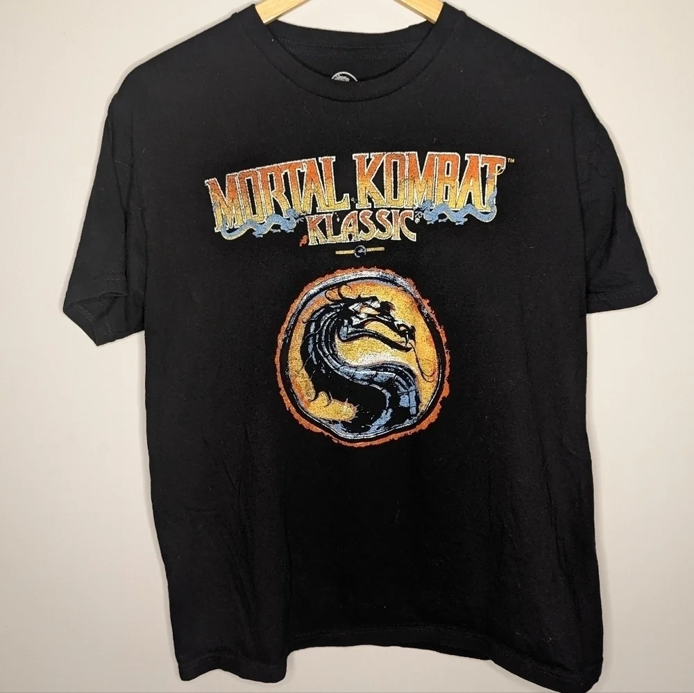 Mortal Kombat Klassic Mens Tshirt size Large